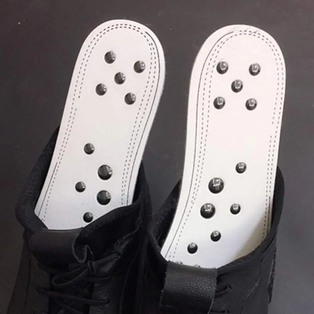 Горячая 1 пара Акупрессура для похудения стельки массажер ног магнитотерапия