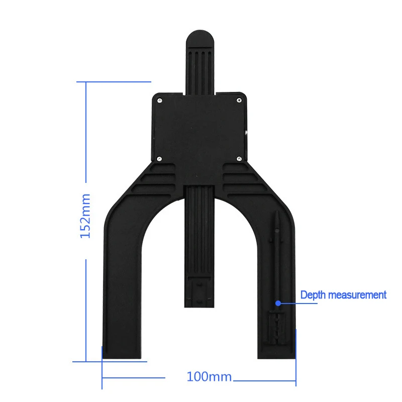 Цифровой измеритель глубины протектора измерительный инструмент ЖК дисплей