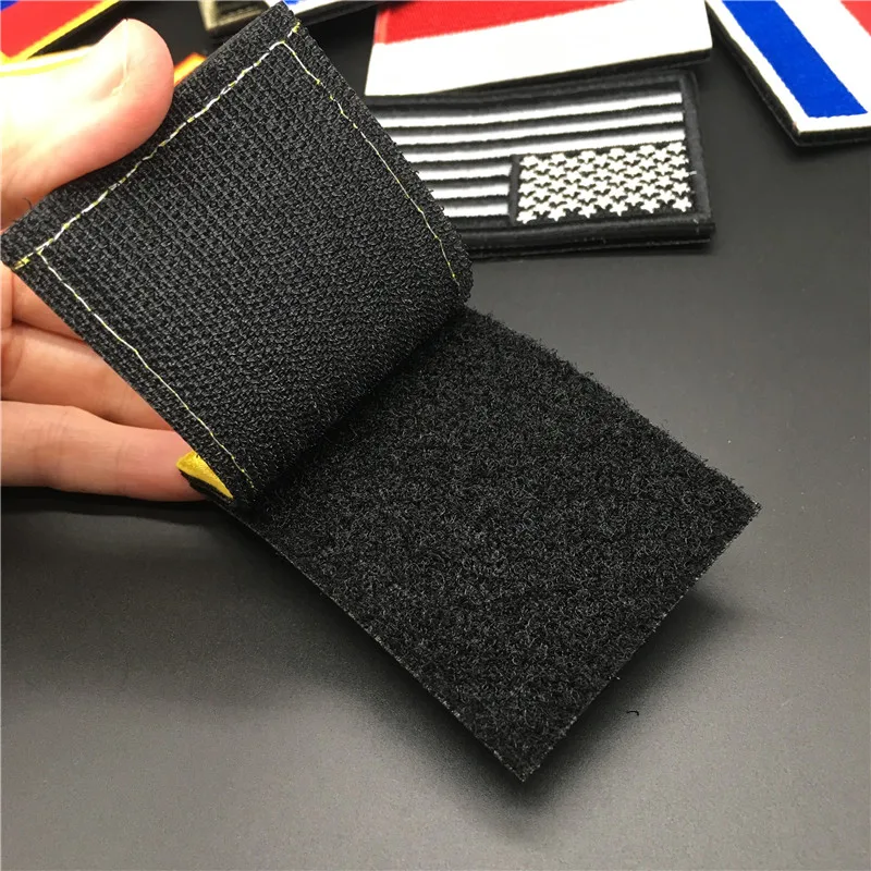 Нашивки с флагами для одежды вышивкой значки на рюкзак армейские нашивки в стиле