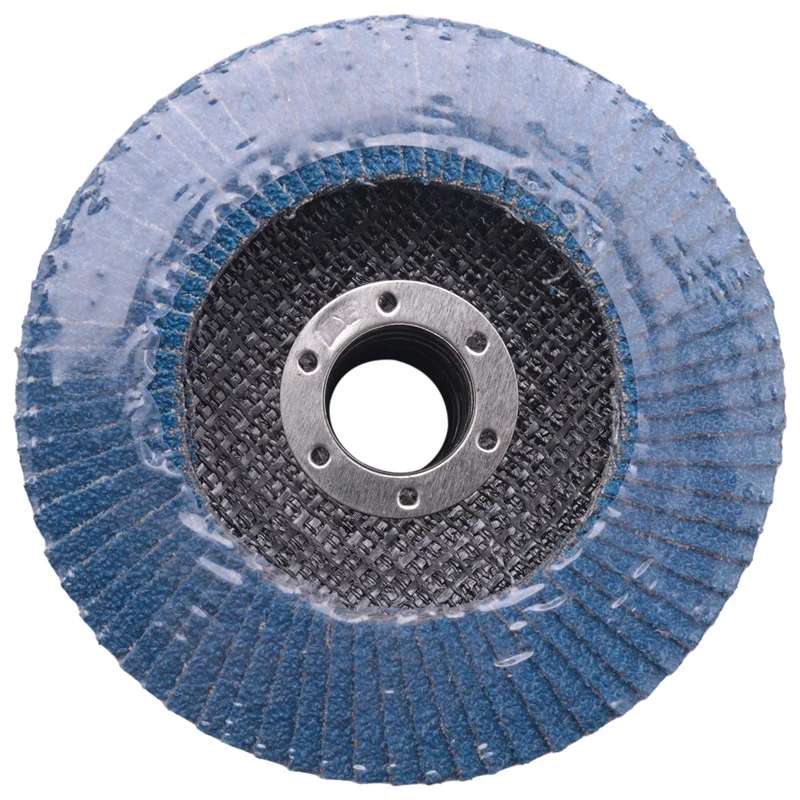 

10Pcs Professional Flap Discs 115Mm 4.5 Inch Sanding Discs 40 Grit Grinding Wheels Blades For Angle Grinder