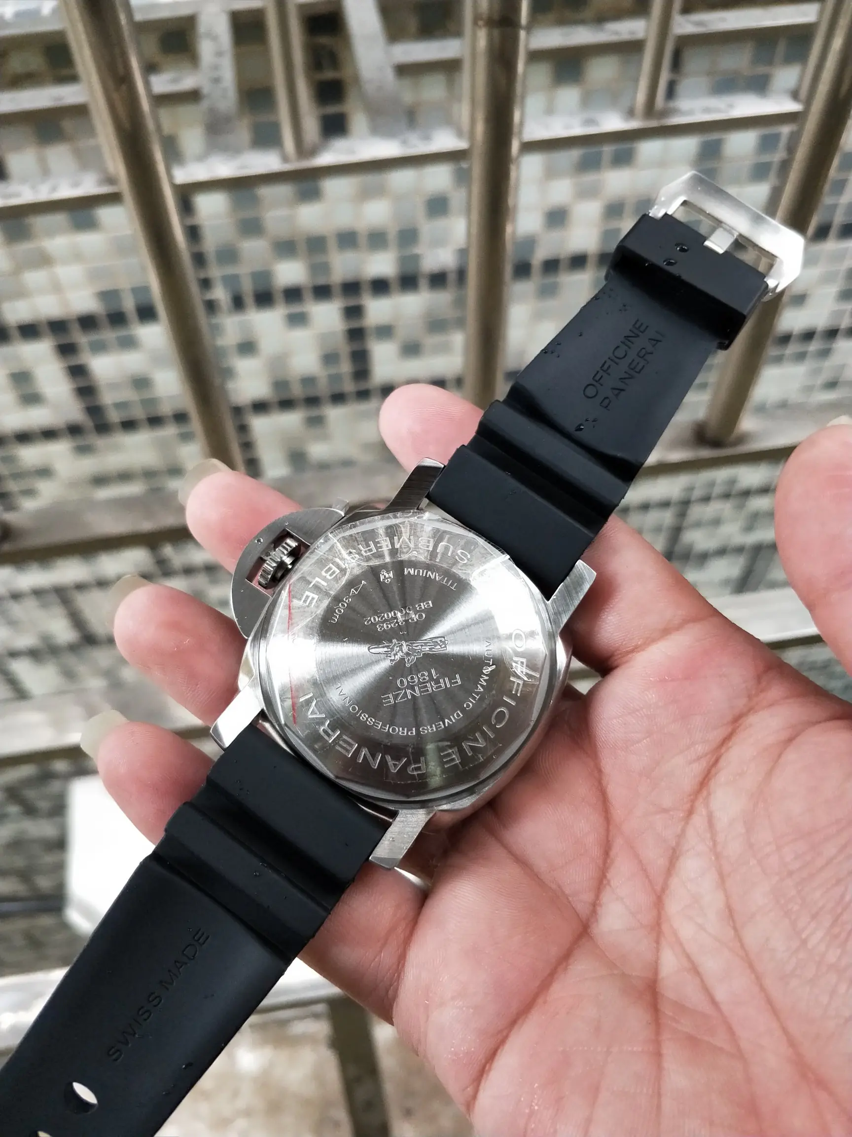 

Panerai Luminor watch men's skeleton automatic mechanical AAA watch gold skeleton retro men's women watch quartz watch