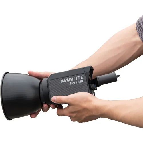 Nanlite Forza 60 Светодиодный Monolight 5600K светодиодный свет, 6732 люмен выход фотостудия-Forza 60 Светодиодный vs aputure свет