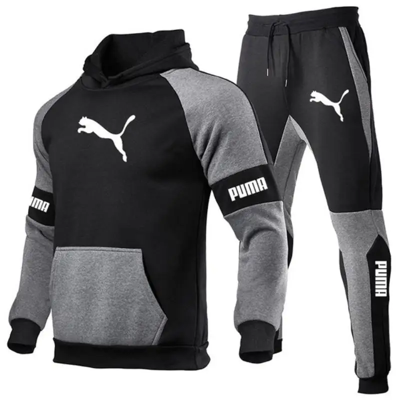 

Brand Men's Suit Brand Sportswear Track Suit Suit Men's Sports Hoodie + Pants Suit Casual Jacket Sportswear Men's Hoodie
