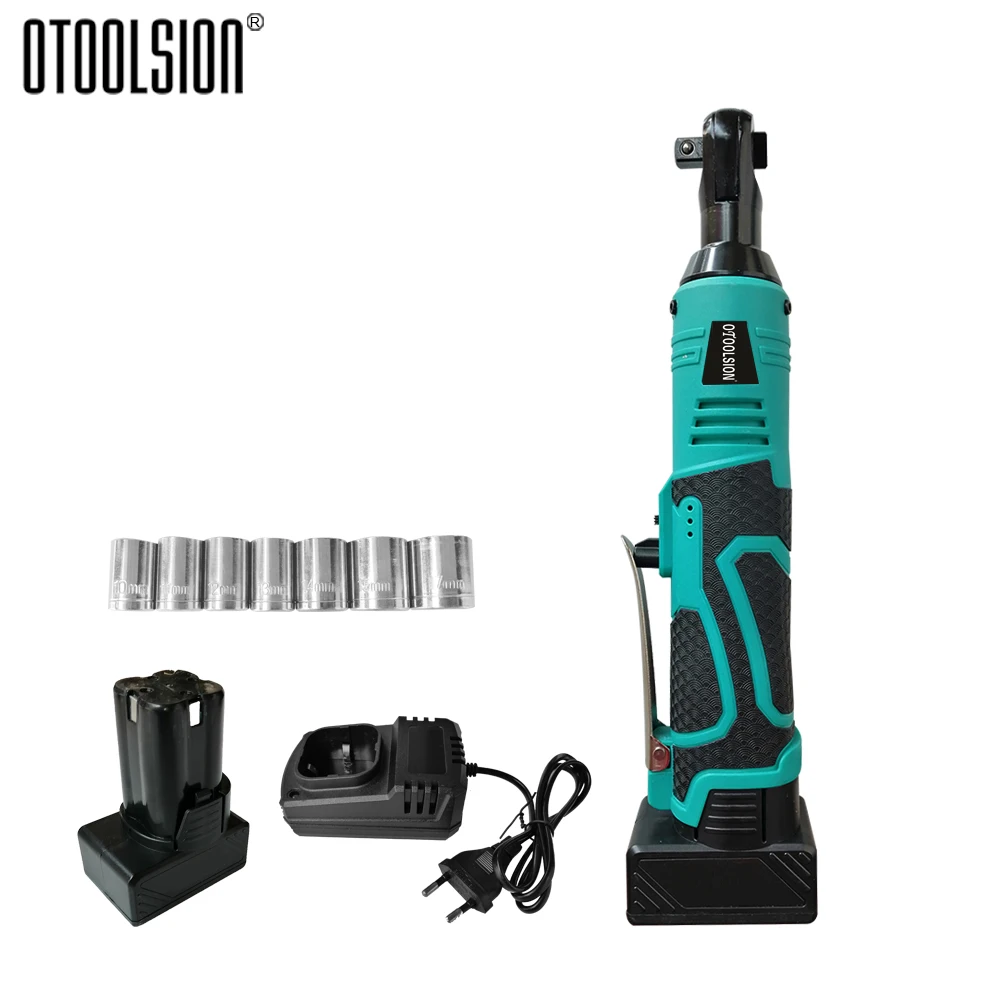 Набор электрических гаечных ключей 3/8 &quotс перезаряжаемой литий ионной батареей