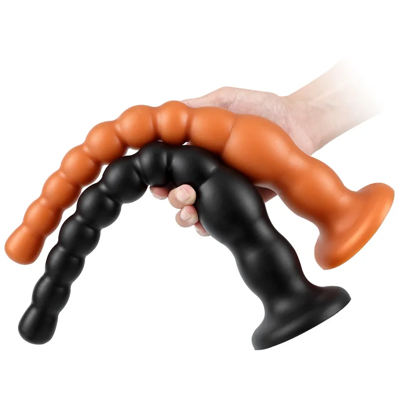 

Long Anal Plug Huge Dildo Silicone Butt Beads Erotic Adult Sex Toys For Women Men Gay Anus Dilator Expander Prostate Massager