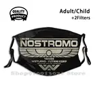 Дышащая Маска для рта Ностромо с фильтром Ностромо уилэнд фильм Рипли Ютани фильм Ужасы ксеноморф научная фантастика