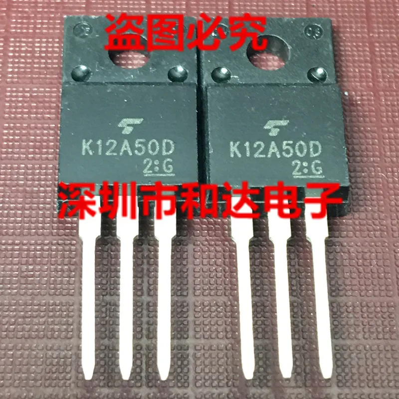 

5 шт. K12A50D TK12A50D TO-220F 500V 12A