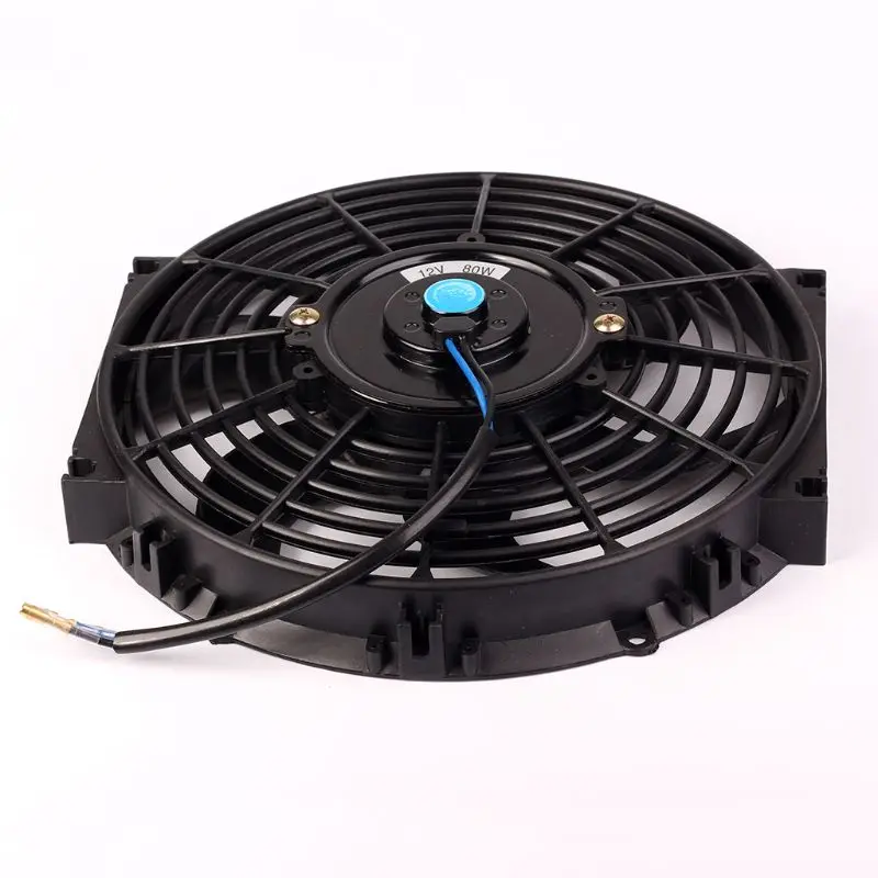 Универсальный вентилятор радиатора для автомобиля тонкий тянущийся