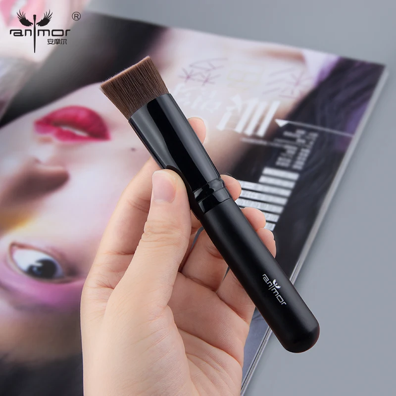 Кисть для макияжа с синтетическим ворсом 1 шт. | Красота и здоровье