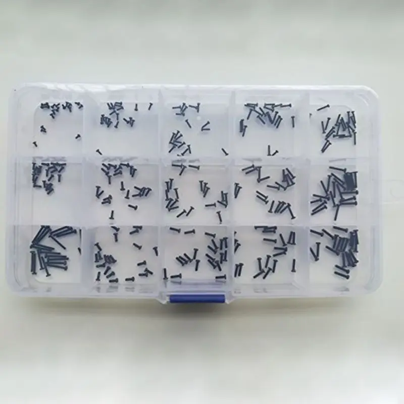 Крестовые винты M2/M2.5/M3 болты из углеродистой стали для ноутбука с плоской