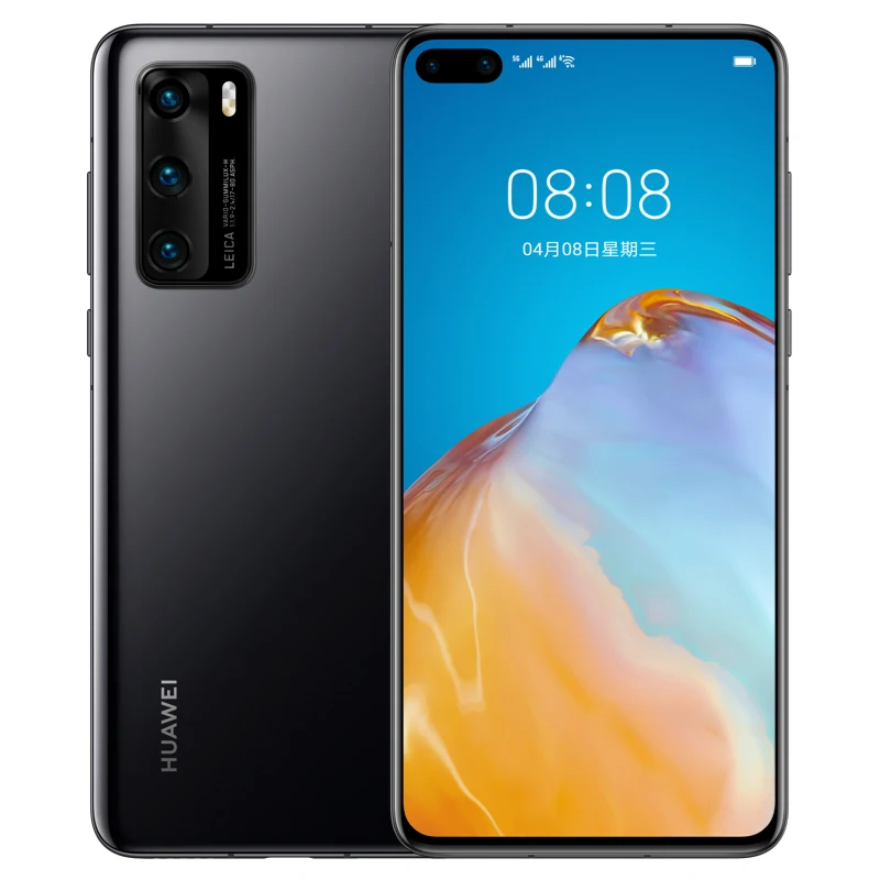 Huawei P40 мобильный телефон с 6 1-дюймовым дисплеем восьмиядерным процессором 3800 мАч