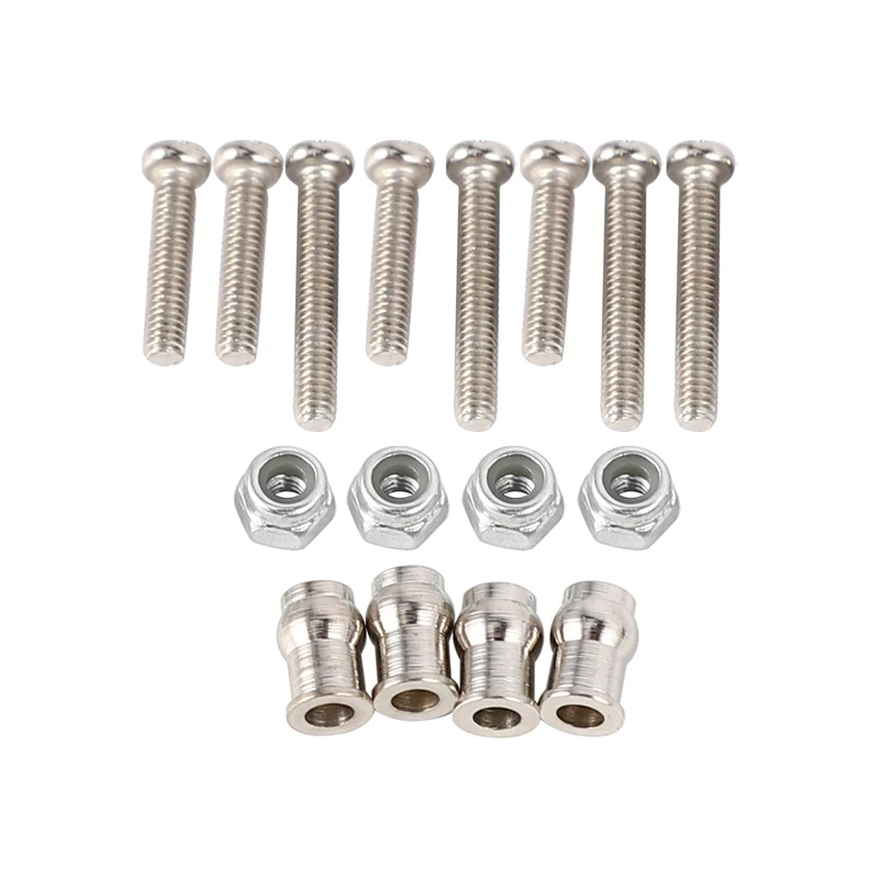 

4PCS Metal Half Card Suspension Parts for 1/16 WPL C14 B14 B36 Truck Q60 Q65