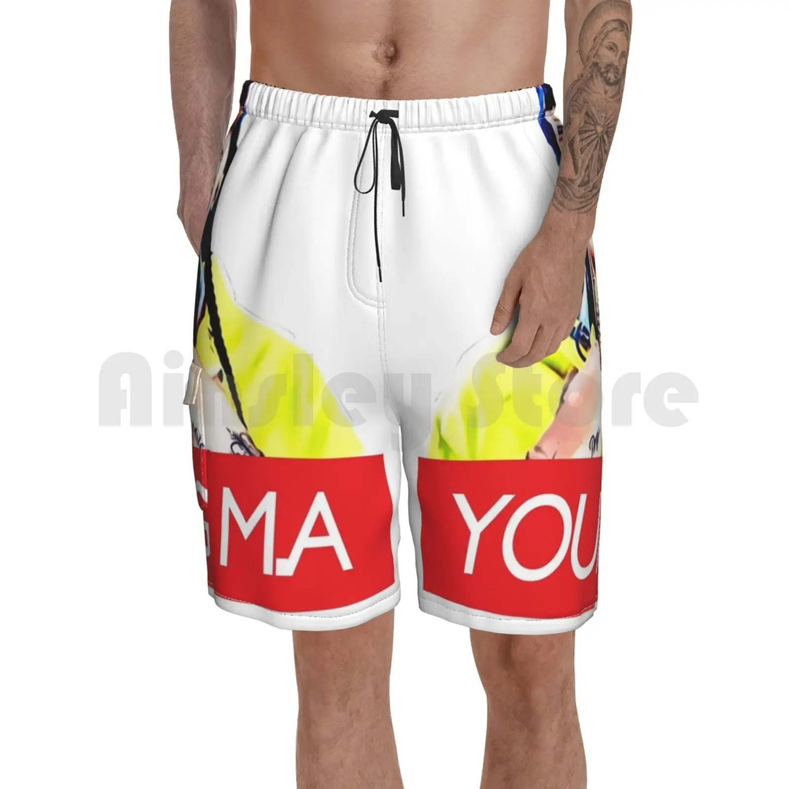 

Пляжные шорты Young M.a Young Ma M A Ooouuu Rapper Music Girls Thot Hoe Hip Hop Brooklyn