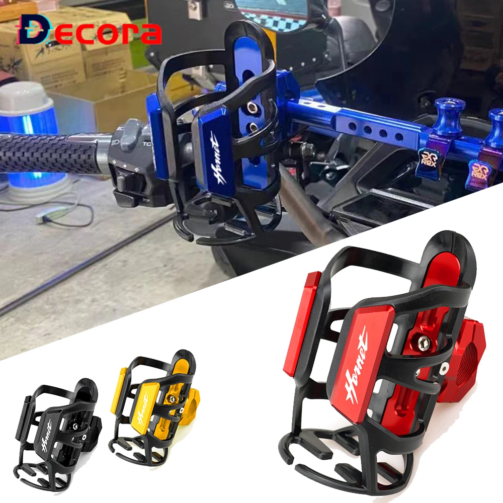 

For HONDA Hornet CB600F CB600 CB519 CB599 Hornet 600 900 CBR600 Motorcycle Aluminum Beverage Water Bottle Drink Cup Holder Mount