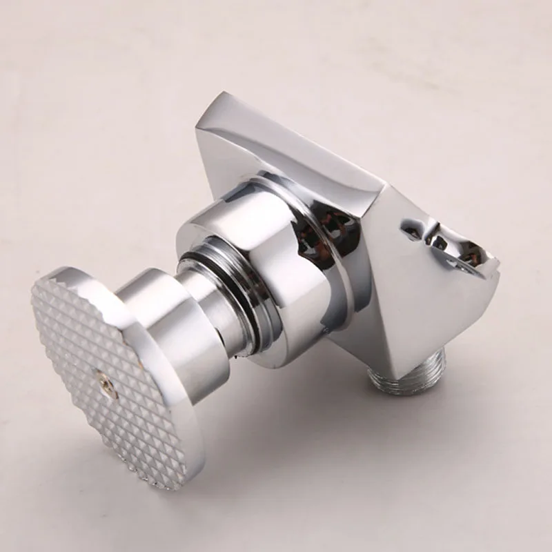 Латунный кран для раковины напольное крепление педаль больничный медицинский