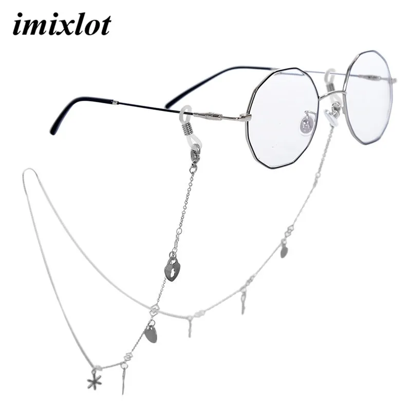 Eyeglass животные геометрический кулон подвесные цепочки солнцезащитные очки