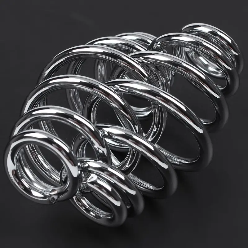 

2 pieces Seat springs 3" Seat-springs Solo-Seat For motorcycles Silver