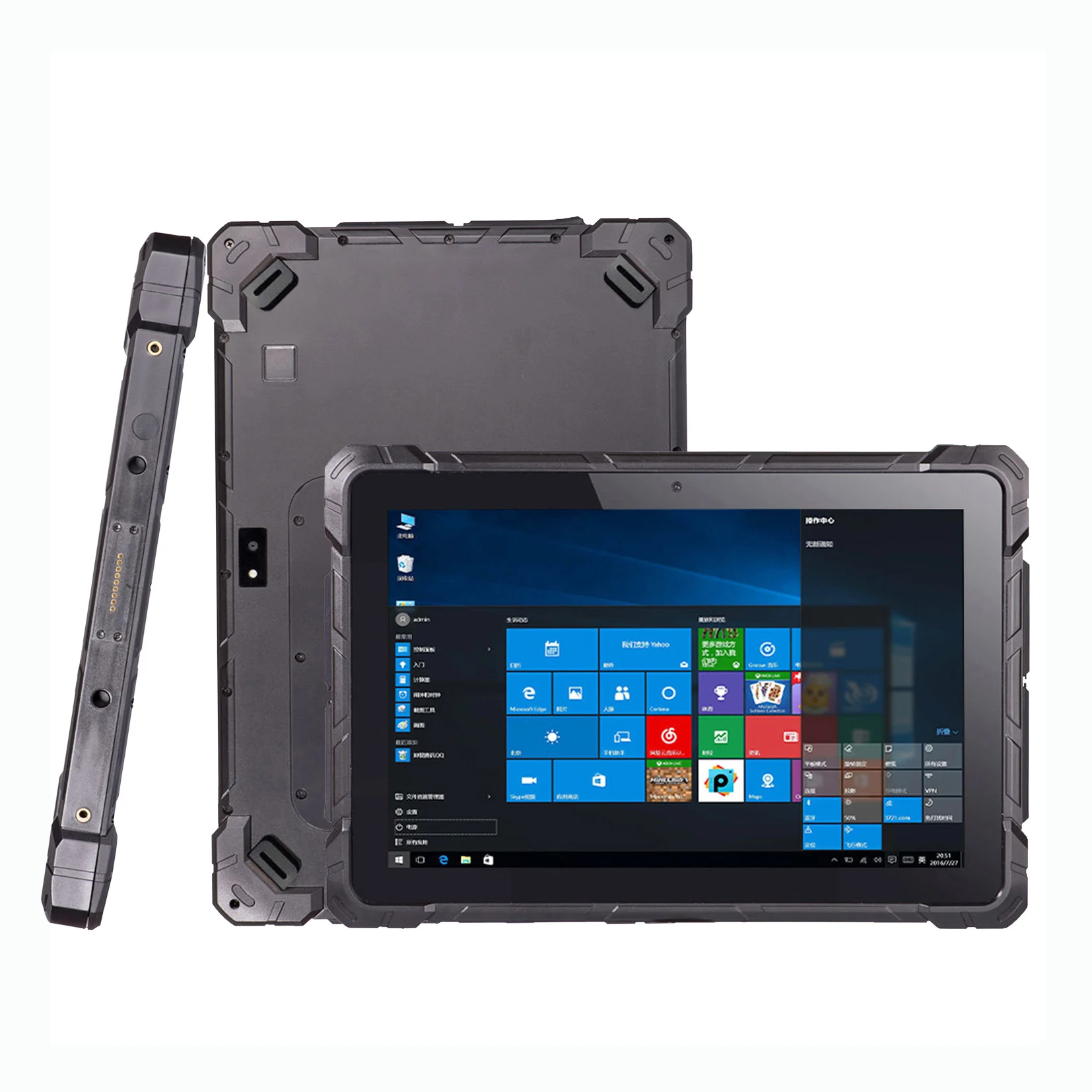 

F7 сканирование QR-кода водонепроницаемый 10,1 дюймовый Windows 10 ip67 мини-ПК Промышленные прочные планшеты