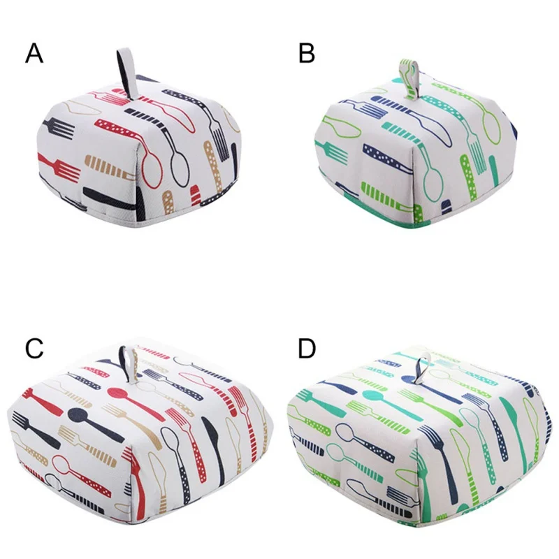 Портативный складной чехол для обеденного стола с защитой от пыли и комаров