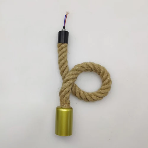 

Подвесные светильники ZHB stcfies из пеньковой веревки E27