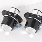 Автомобильный передний бампер July King, бифокальный объектив, противотуманная фара в сборе, чехол для Mercedes Benz C W204 M W164 S W221 R171 AMG SLK