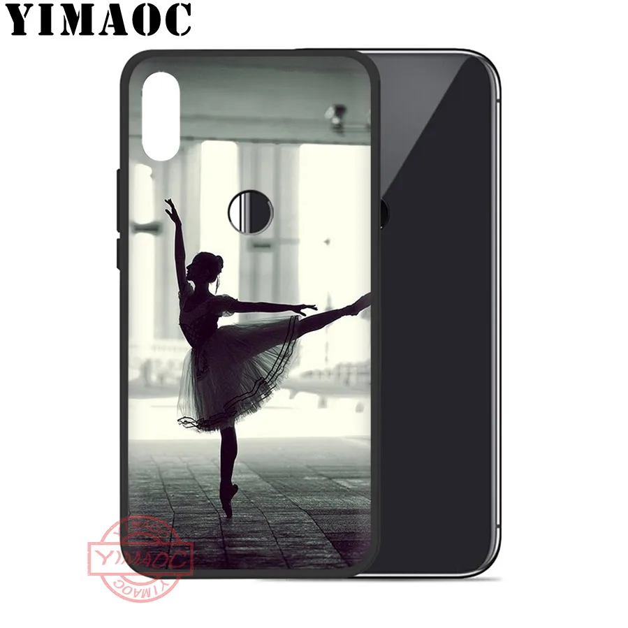 Мягкий силиконовый чехол YIMAOC Ballerina dancing girl для Huawei P30 P20 Pro P10 P9 P8 Lite 2017 2018 2019 |