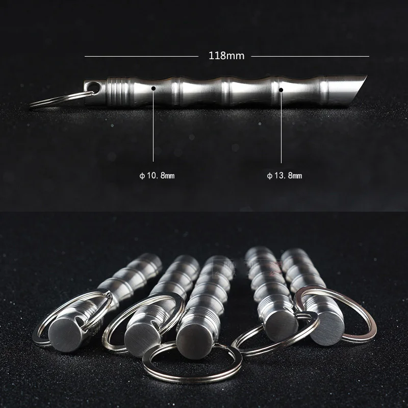 Stainless steel Bamboo 118CM Multi-function Defense Tactical Pen Broken Windows | Спорт и развлечения