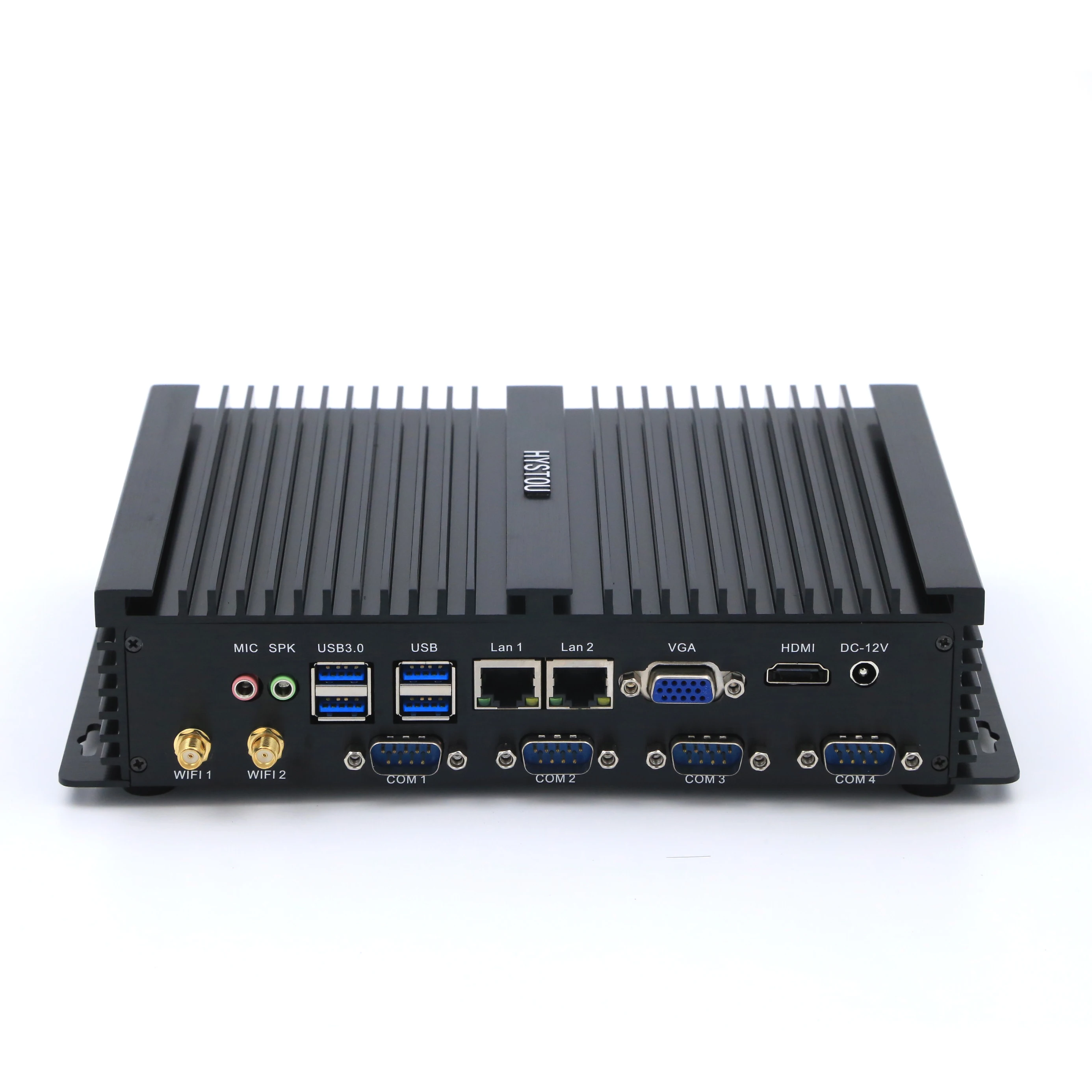 2 LAN Мини ПК Wind10 XP безвентиляторный промышленный компьютер Intel Core i5 3317U Celeron 1037U 1007U с