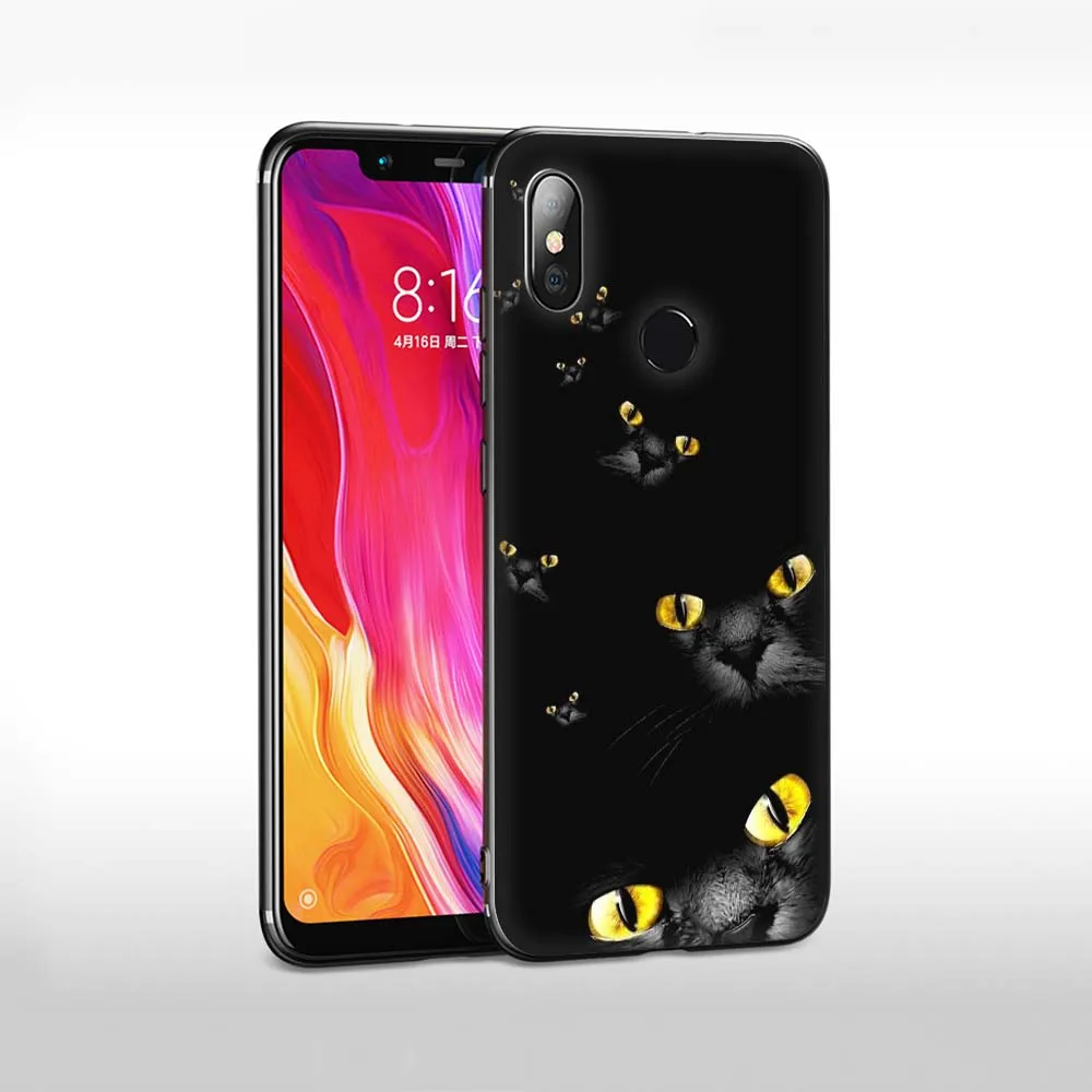 Мягкий чехол WEBBEDEPP Cat Body language из ТПУ для huawei Honor P smart Z Plus P20Lite mate 30 Lite view 20 9x Pro |
