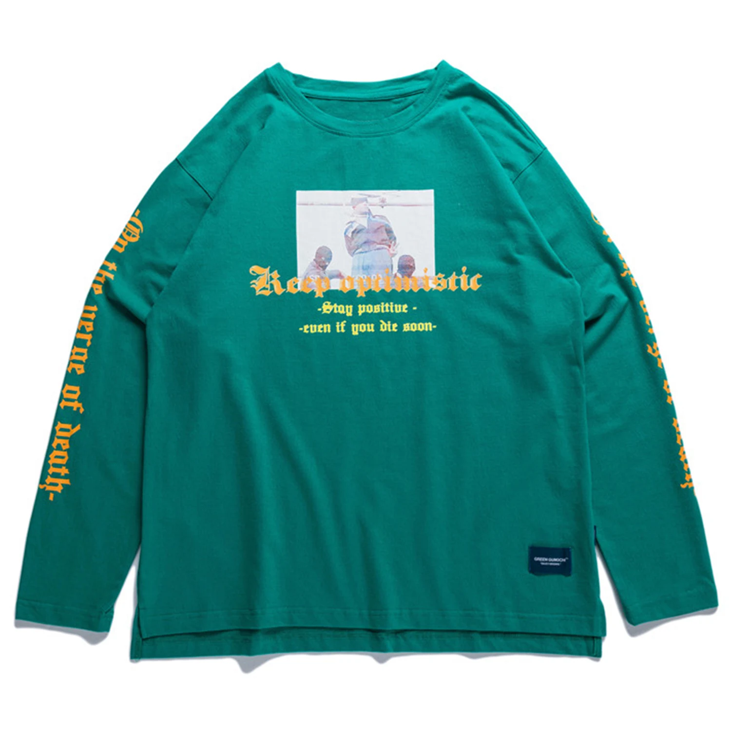 Aelfric Eden модная мужская футболка с буквенным принтом осень 2019 уличная одежда