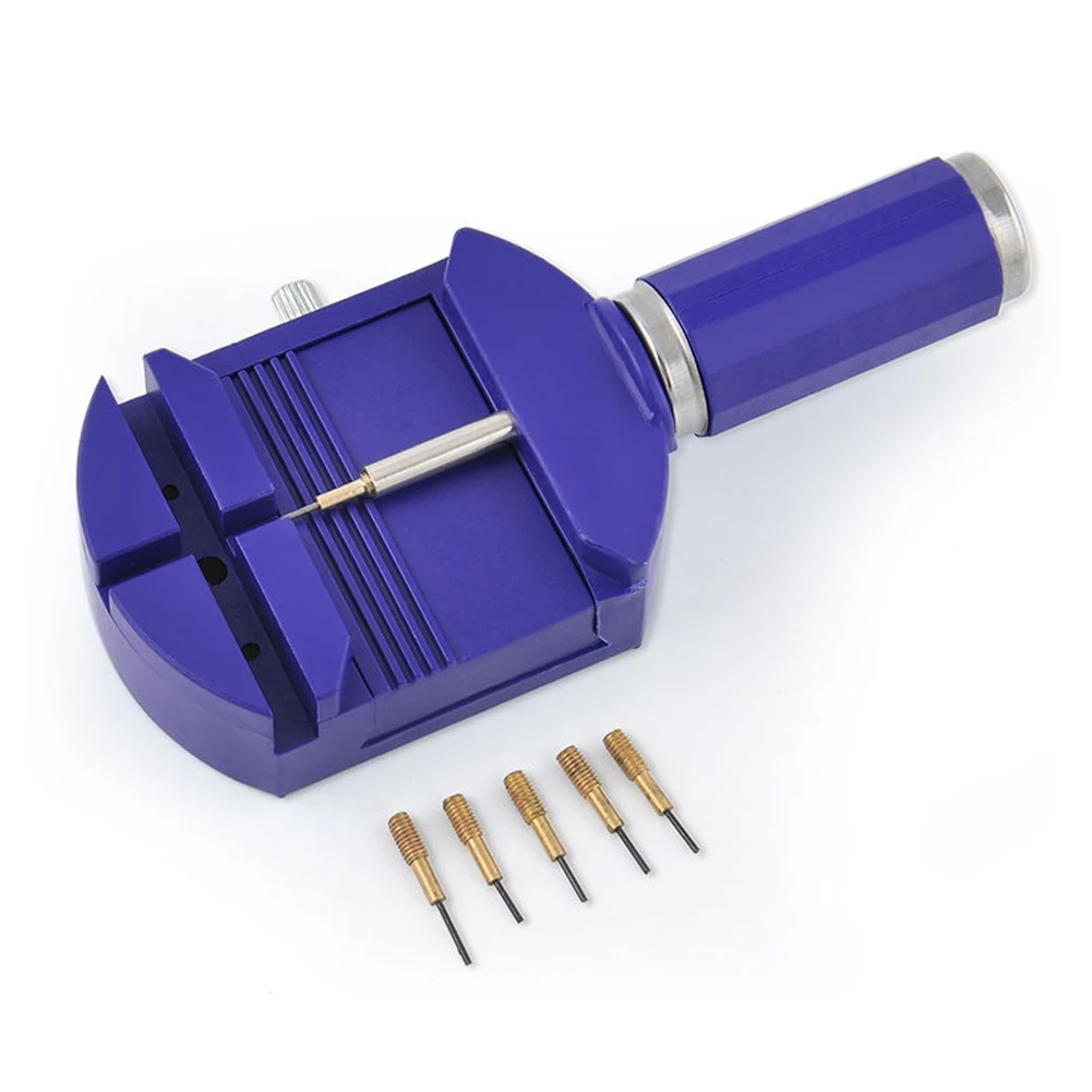 

Durable Bracelet Wrist Watch Band Adjuster Repair Tool Kits Set Link Strap Remover + 5 Pins Watch Accessories