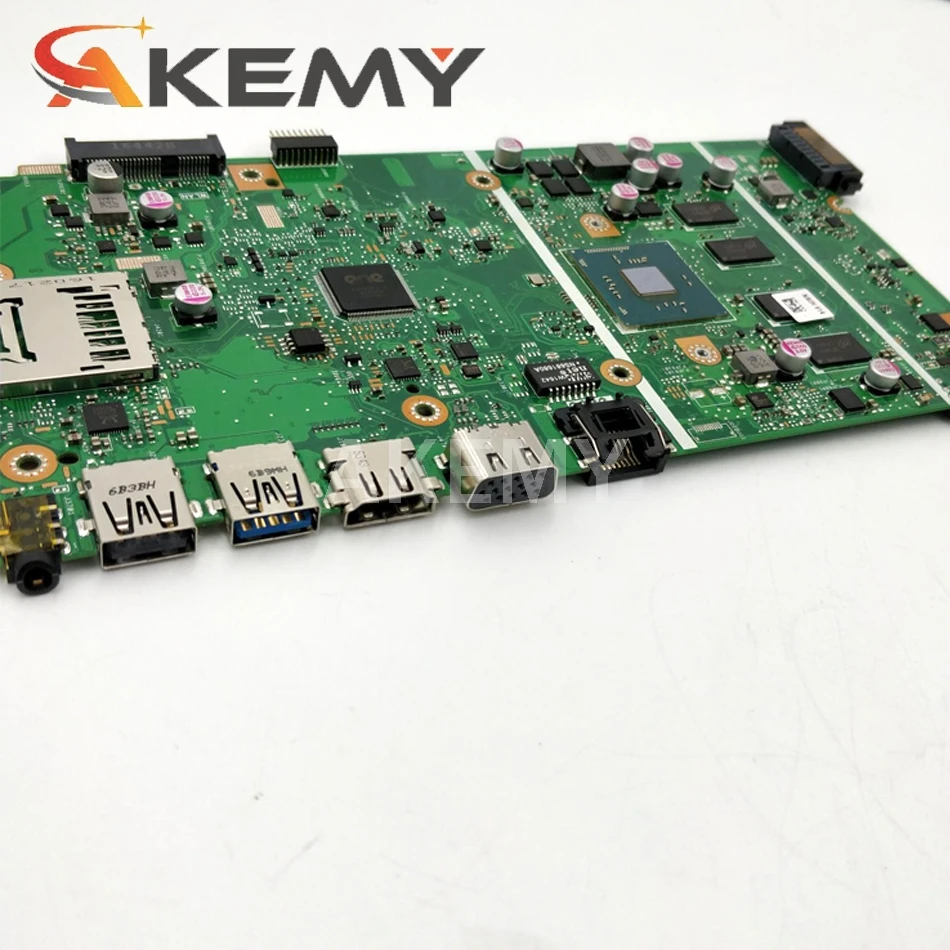

Akemy X541SA mainboard For Asus VivoBook F541S X541SA X541S laptop motherboard tested 100% work W/ CPU N3710 N3160 N3060