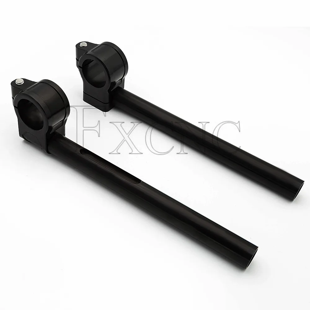 Черный 39 мм зажим клипса на руль мотоцикла алюминиевые Клипсы клипсы вилка