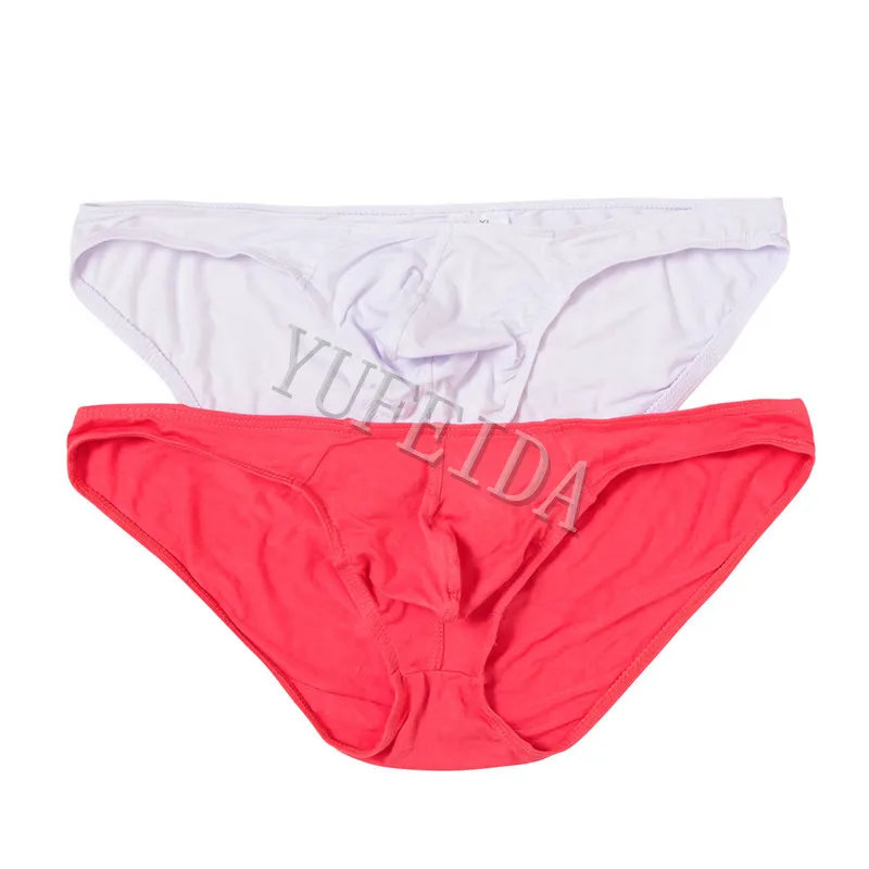 Трусы брифы мужские из модала нижнее белье с мешочком пикантные джоки трусы для