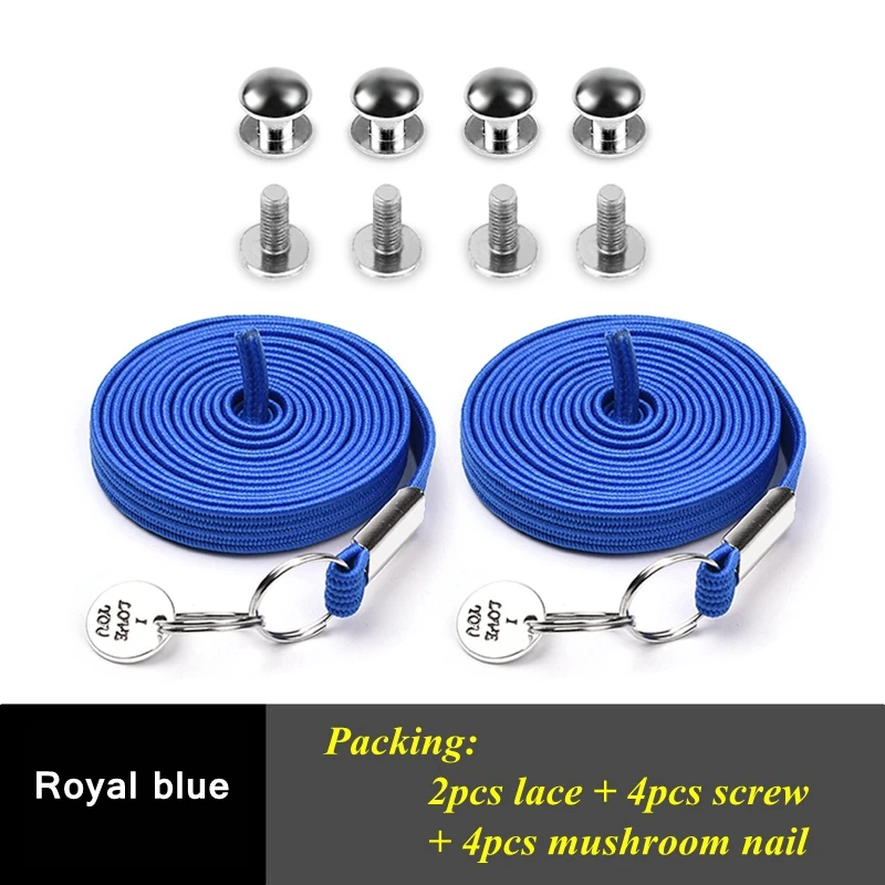 1 Pair No Tie Shoe Laces For Chidren And Adults Quick One Hand Shoelaces For Kids And Adult Sneakers Quick Lazy Shoelace