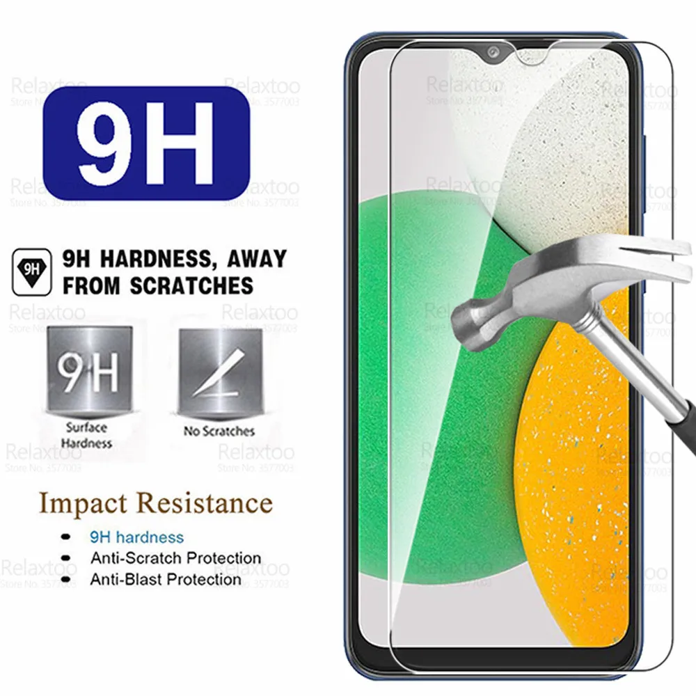 4pcs a03core protective glass for samsung galaxy a03 core a 03 a032f a035f screen protector tempered glas cover armor phone film free global shipping