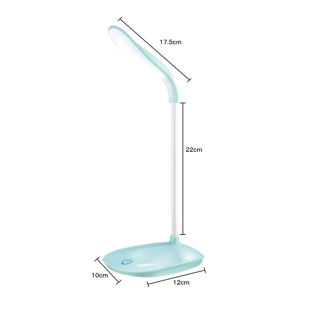 

3 Modes Dimming Table Lamp LED Studying Lamps USB Charging for Children Kids Reading Study Touch Switch Reading Study Light SD