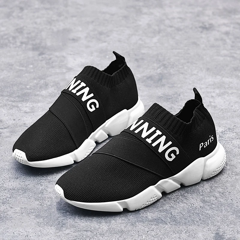 Женские кроссовки на плоской подошве Surom легкие дышащие тканевые слипоны