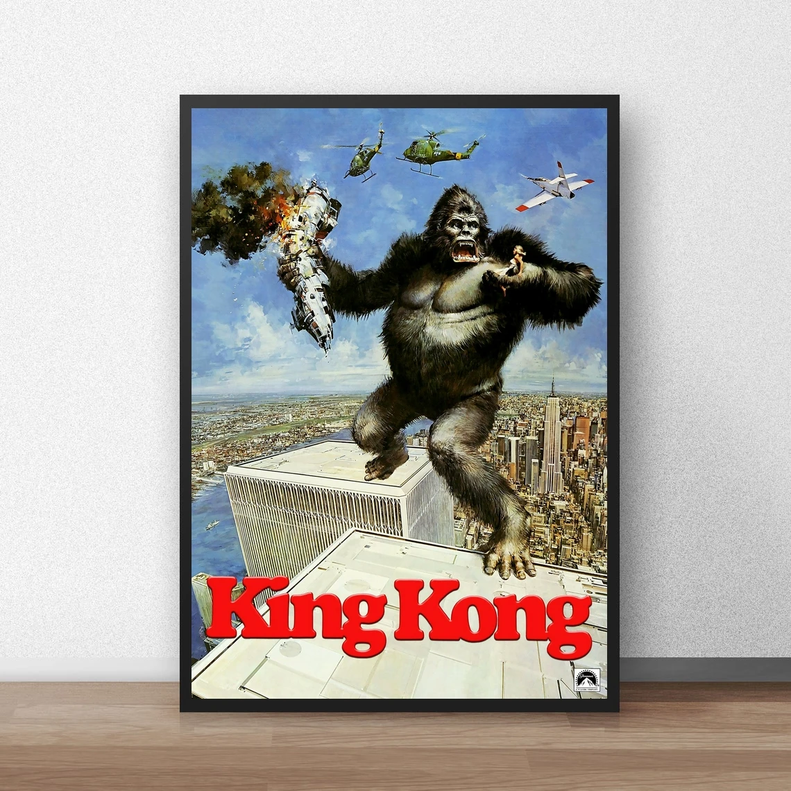 

King Kong Classic Movie Poster Canvas Art Print Home Decoration Wall Painting ( No Frame )