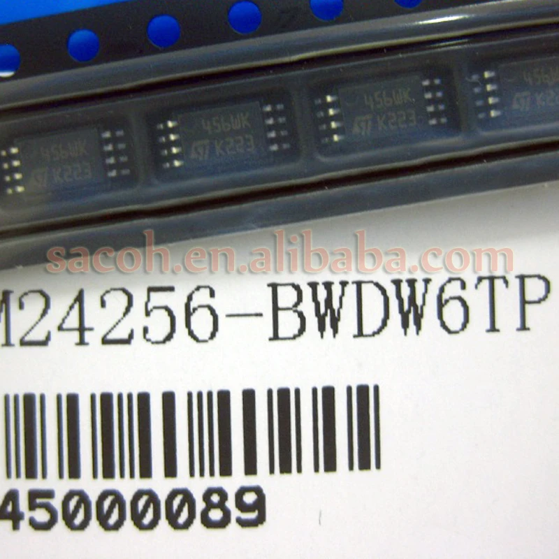 10PCS/lot New OriginaI M24256-BWDW6TP M24256-BWDW6T M24256 456W TSSOP-8 256 Kbit Serial I2C Bus EEPROM integrated circuit
