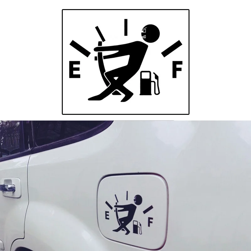 1 шт. автомобильный стикер с высоким расходом Газа наклейка датчик топлива пустой