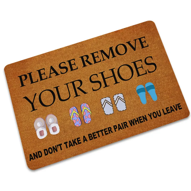 Здравствуйте буквы печатные дверные маты на открытом воздухе Добро пожаловать