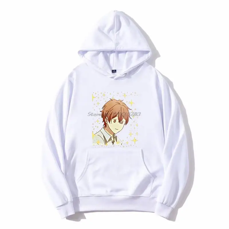 Толстовка мужская с капюшоном Mafuyu Sato модное худи унисекс в стиле хип-хоп свитшот