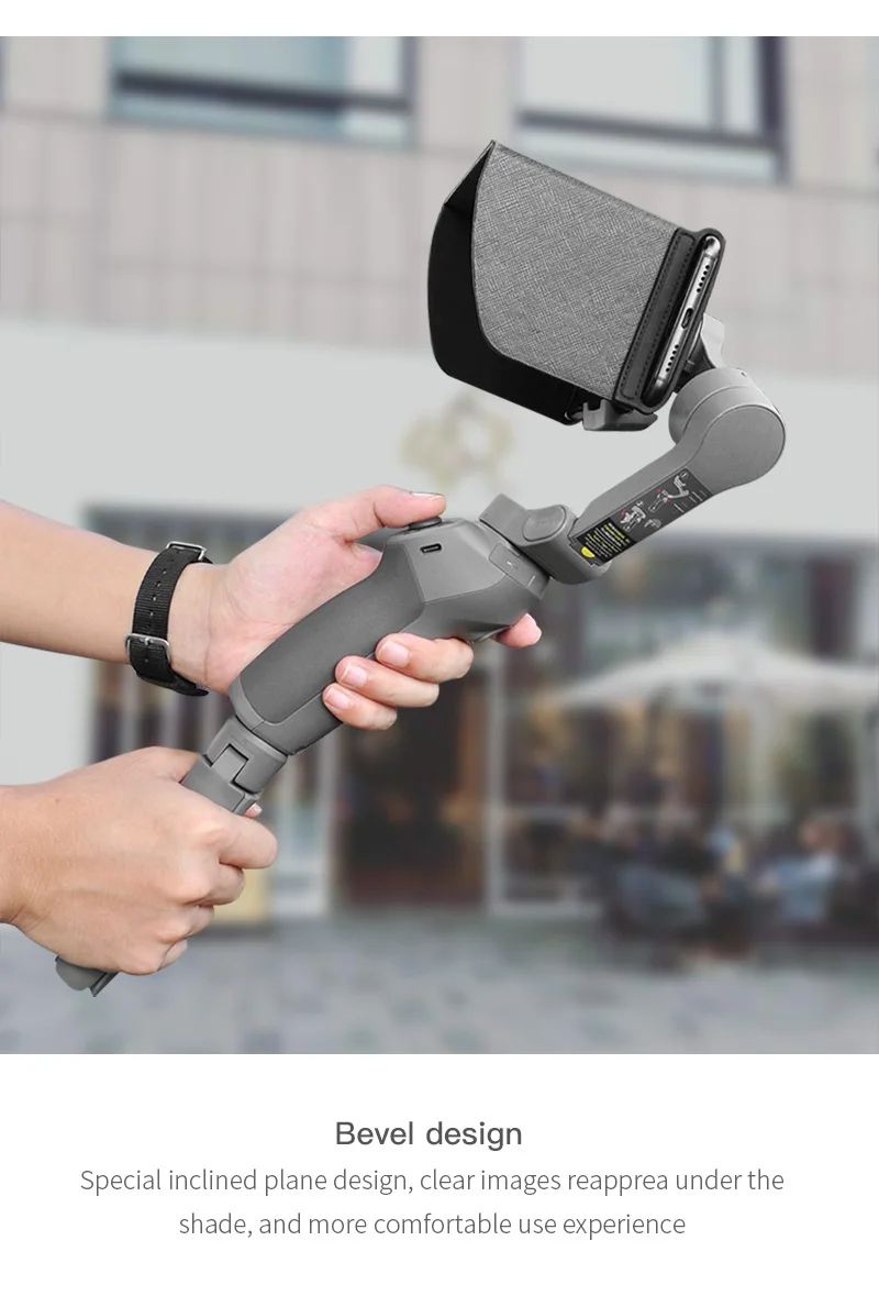 Startrc DJI osmo moble/mobile 3 ручные аксессуары для Кардана смартфон солнцезащитный козырек для смартфона 4,7-5,5 дюймов
