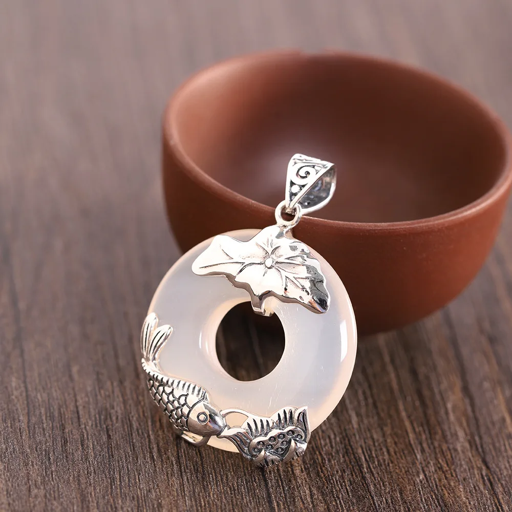 Этнические подвески-рыбки в виде листьев лотоса этническом стиле женское