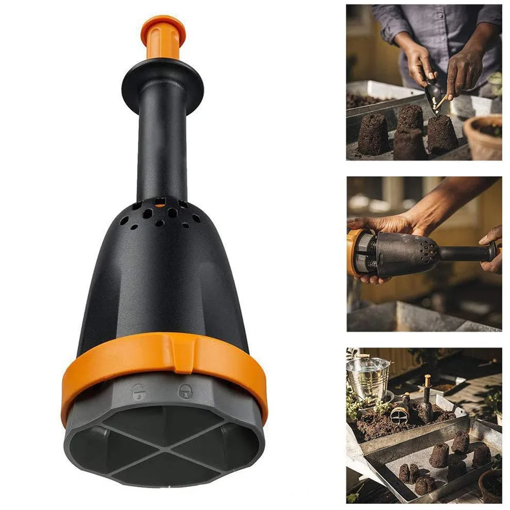 

Ручной инструмент для изготовления почвенных блоков, инструмент для блокировки почвы, инструмент для блокировки почвы для саженцев, теплиц...