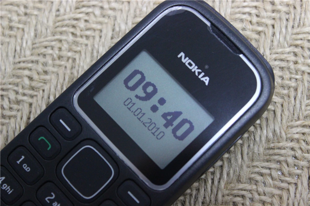 Оригинальный разблокированный мобильный телефон Nokia 1280 GSM б/у 800 мАч старый |