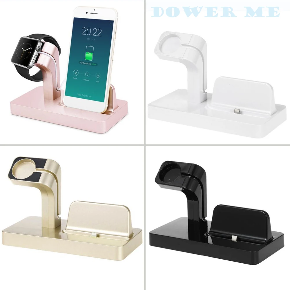 2 в 1 зарядная док станция держатель для iphone IWatch 6/6 plus/6s/7 plus apple кронштейн часов