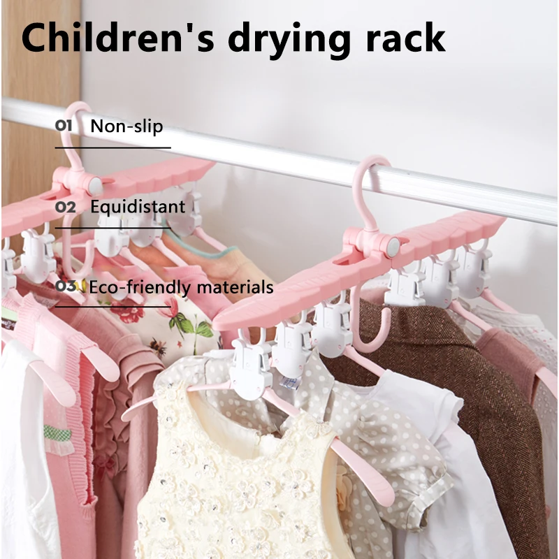 Вращающаяся вешалка для одежды DIY складной органайзер многофункциональная