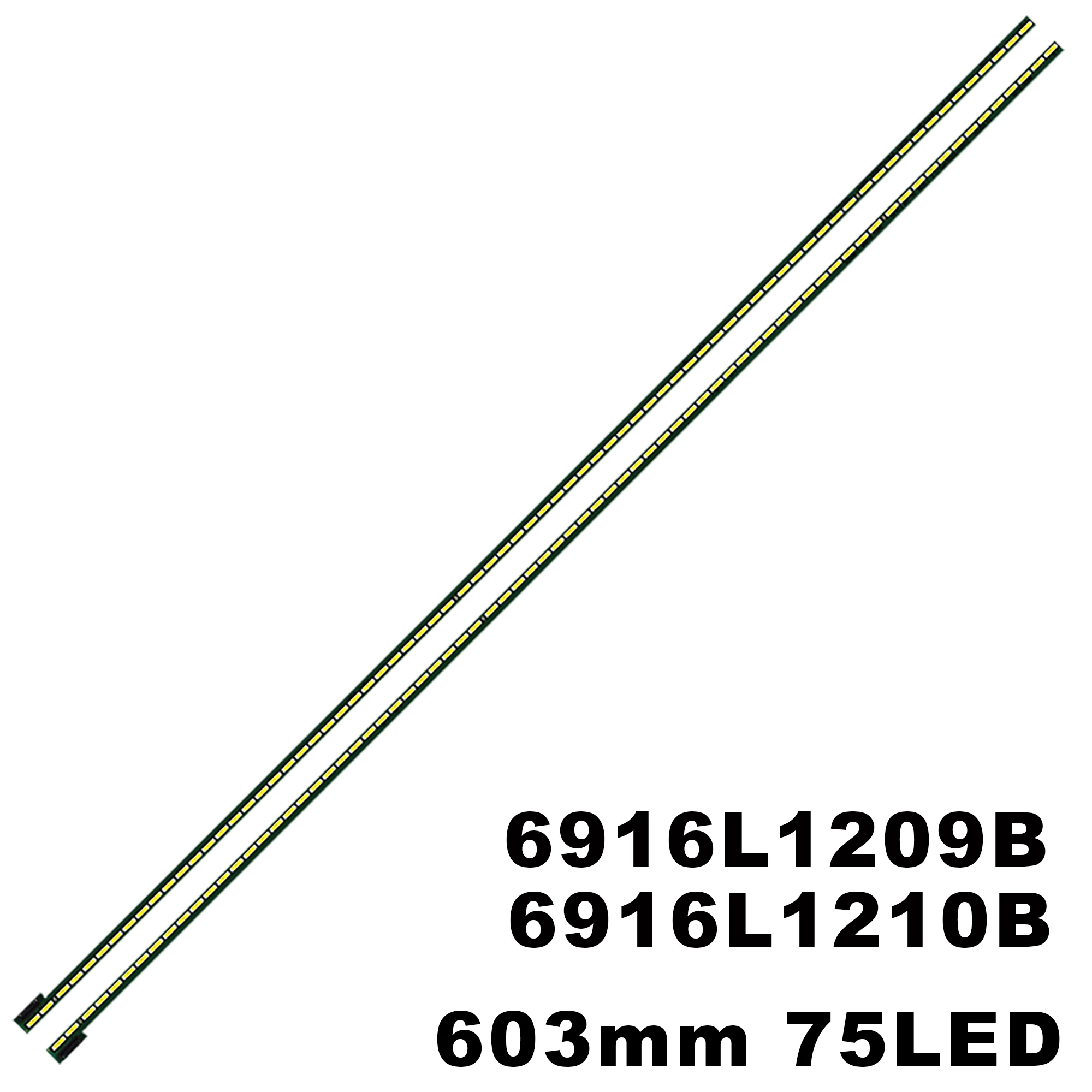 Новинка из 2 предметов * 75 светодиодный 605 мм подсветка stip для LG 6922L-0069A 55 V13 арт ТВ R L